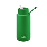 frank green 34oz Reusable Bottle - Straw Lid - Evergreen