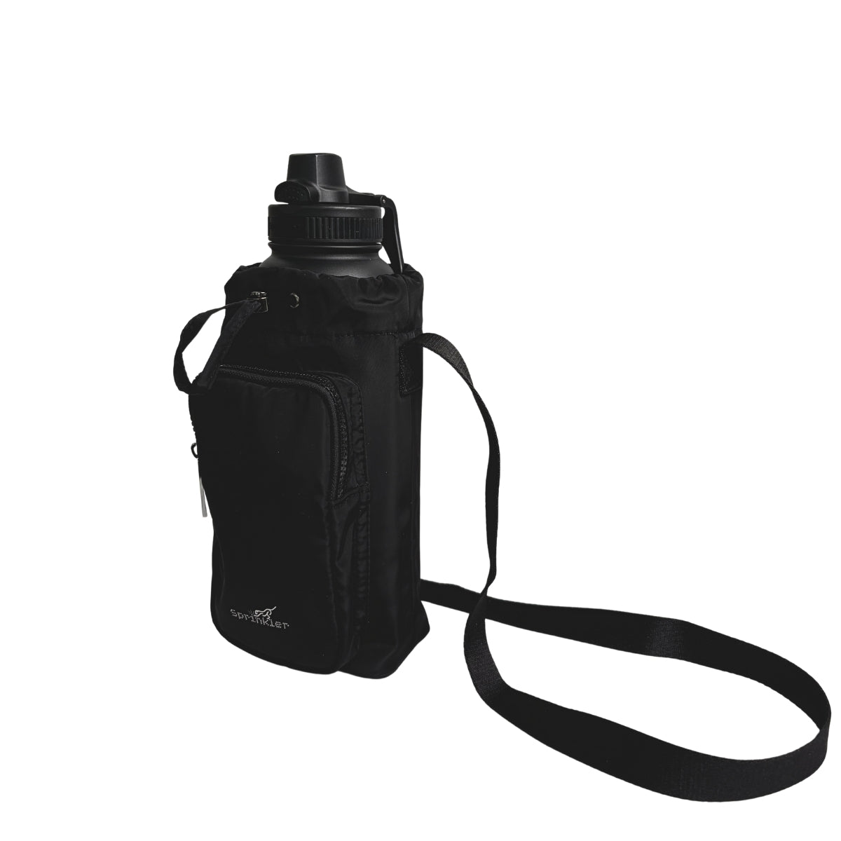 Crossbody Lite Insulated Bottle Bage - Black