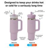 Avanti Hydroquench with 2 Lids 1L - Lilac