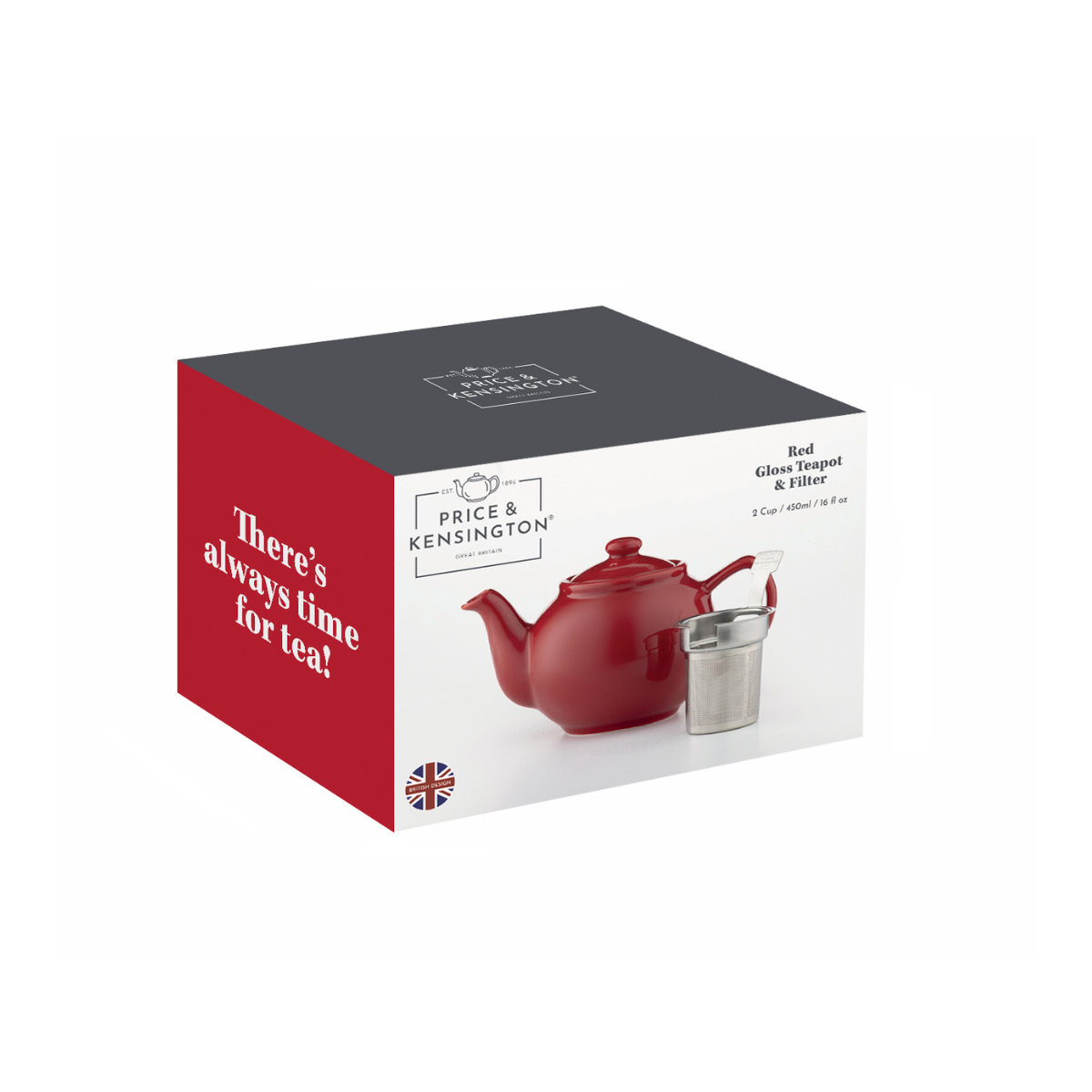 Price and Kensington Teapot 2 Cup Red