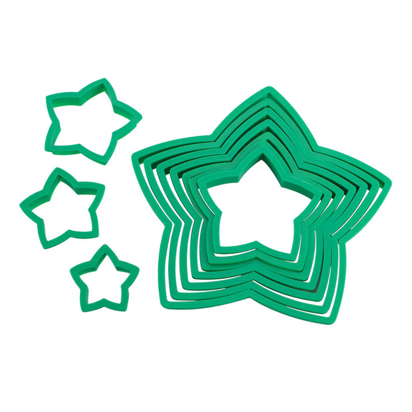 Star Christmas Tree Cookie Cutter Set Of 10