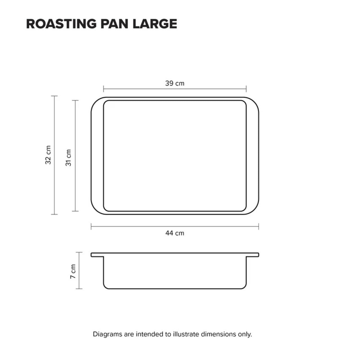 Scanpan Elektra Roaster Large 39 x 31 x 7cm