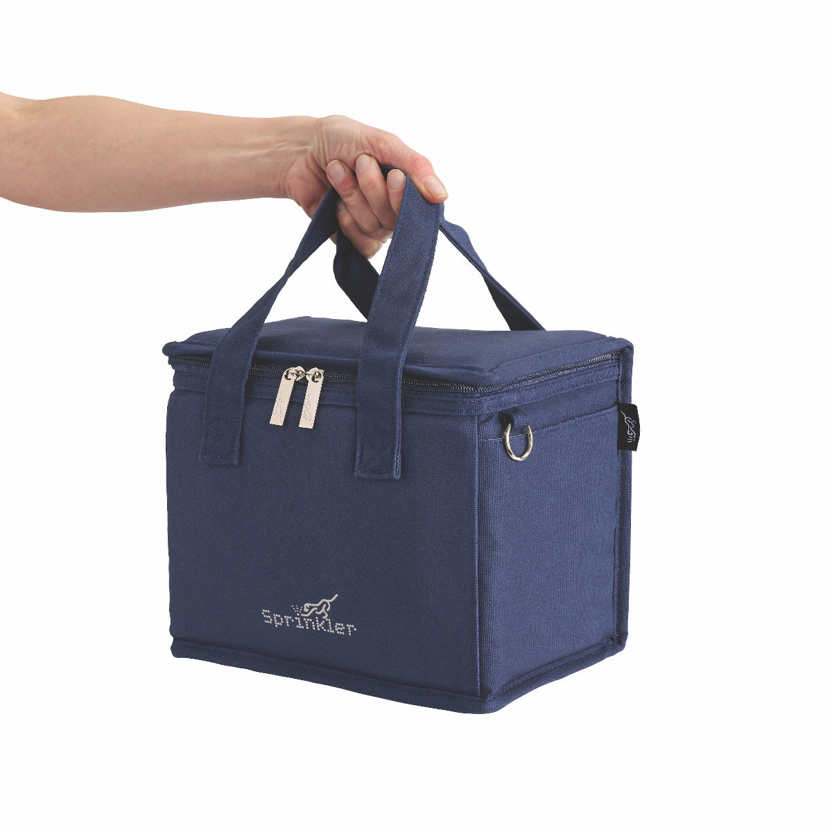 Fergus Insulated Canvas Lunch Bag - Navy