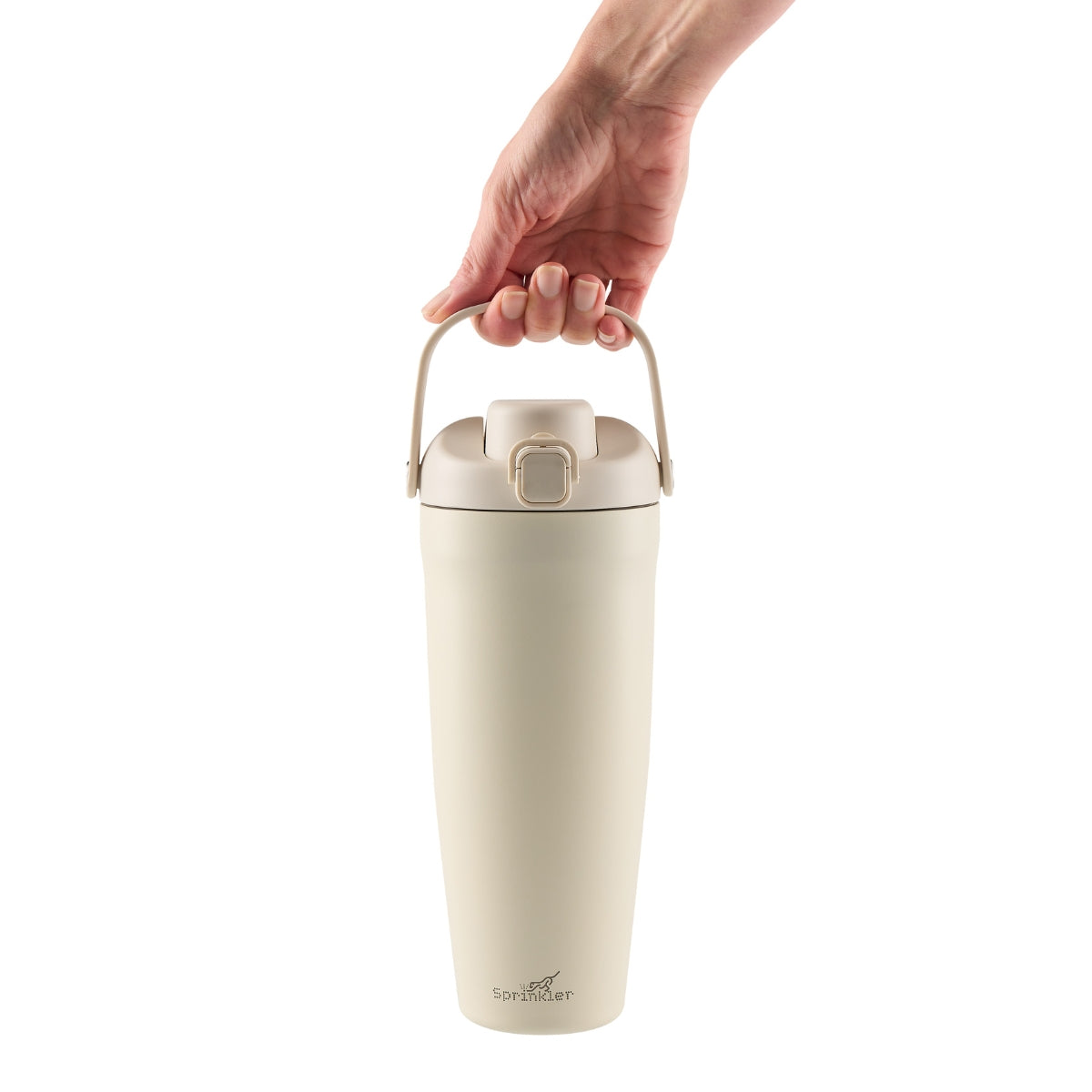Sprinkler Poppy Insulated Bottle Dual Sip and Chug 950ml - Sand Dune