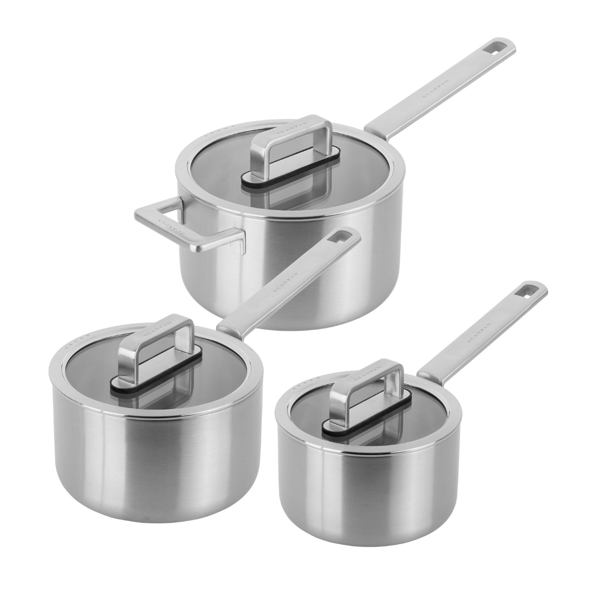 Scanpan Elektra 3 Piece Saucepan Set (16/18/20cm)