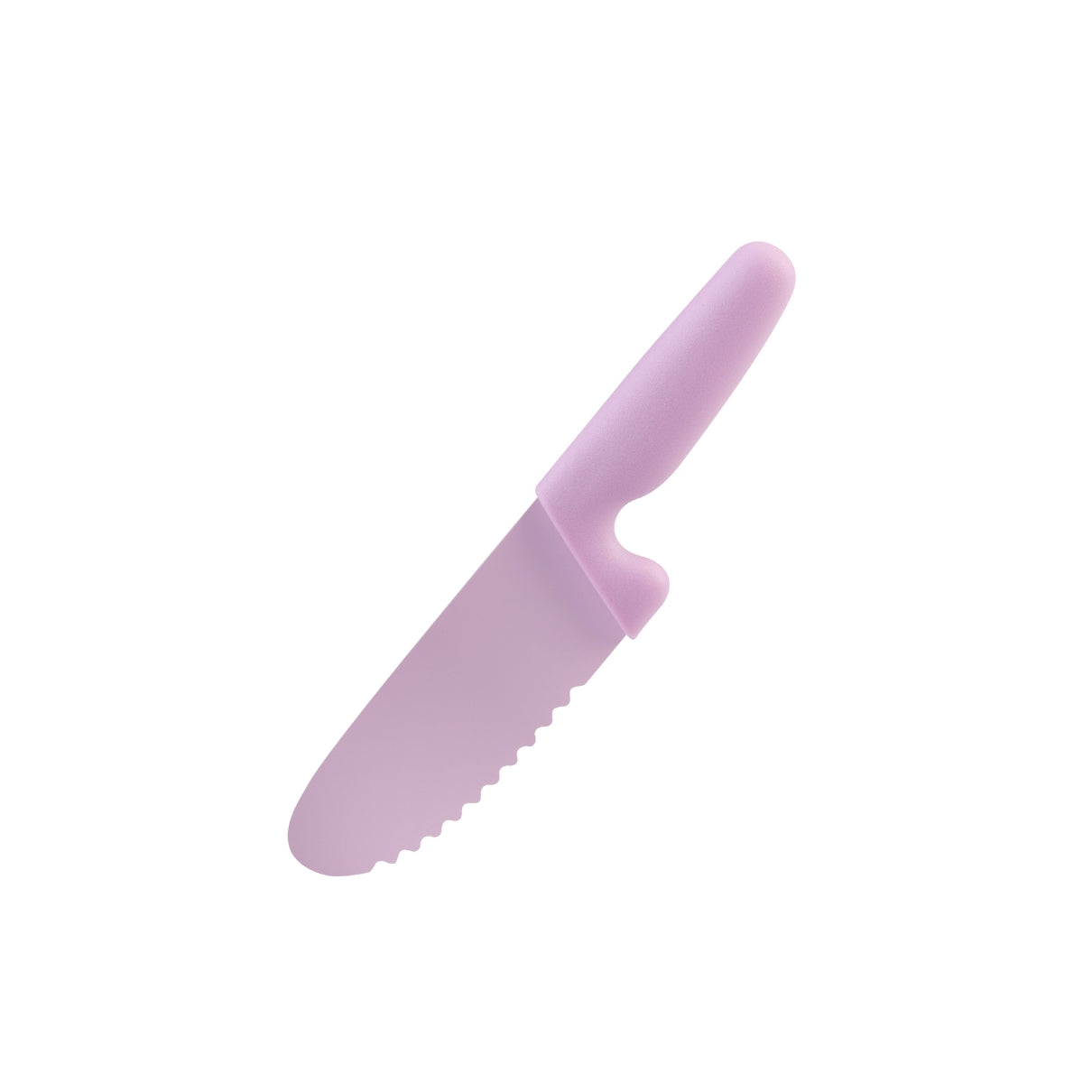 Appetito Kids Safety Knife With Non-Stick Serrated Blade - Pink