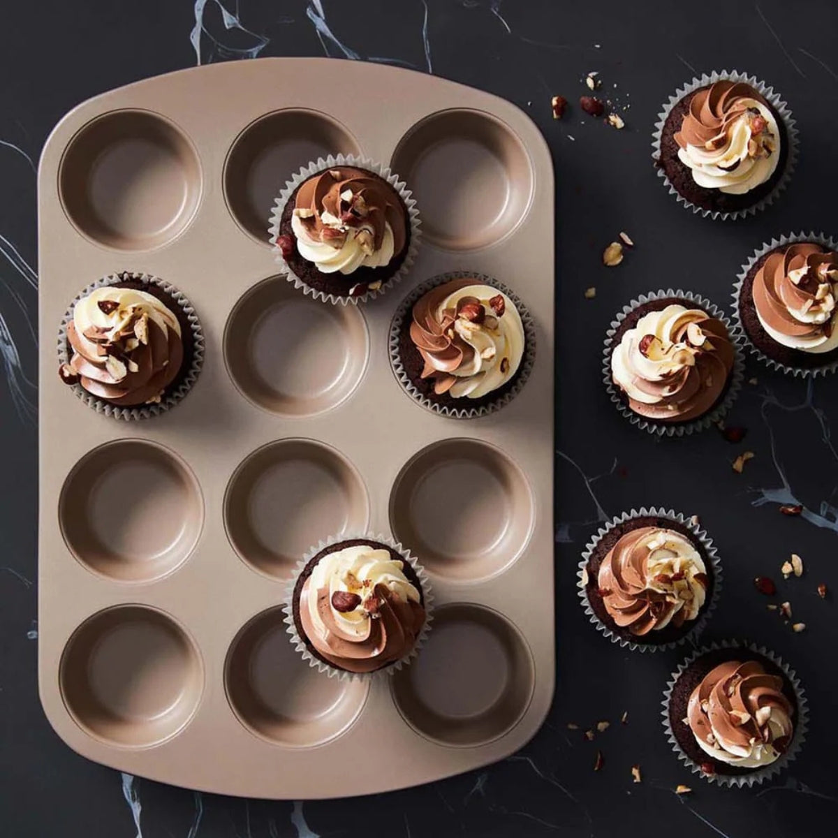 Stanley Rogers Ceramabake Muffin 12 Cup