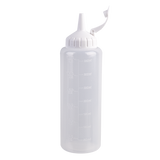 Plastic Squeeze Bottle 350ml (White Tops)