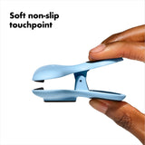 Oxo Good Grips Blue Heavy Duty Clip featuring soft non-slip touchpoints