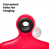 Oxo Good Grips Red Heavy Duty Clip featuring convenient holes for hanging