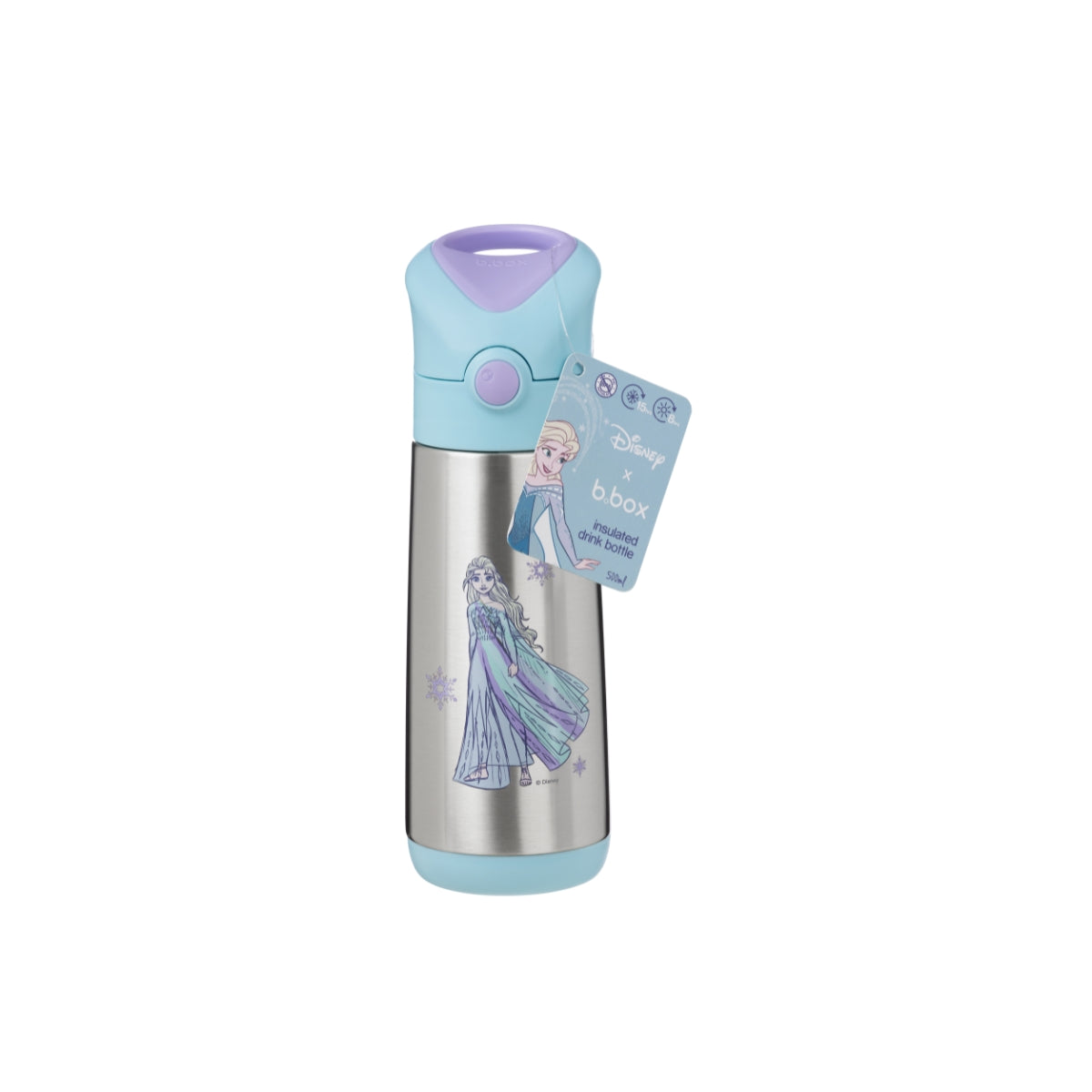 b.box 500ml Insulated Drink Bottle Disney Frozen