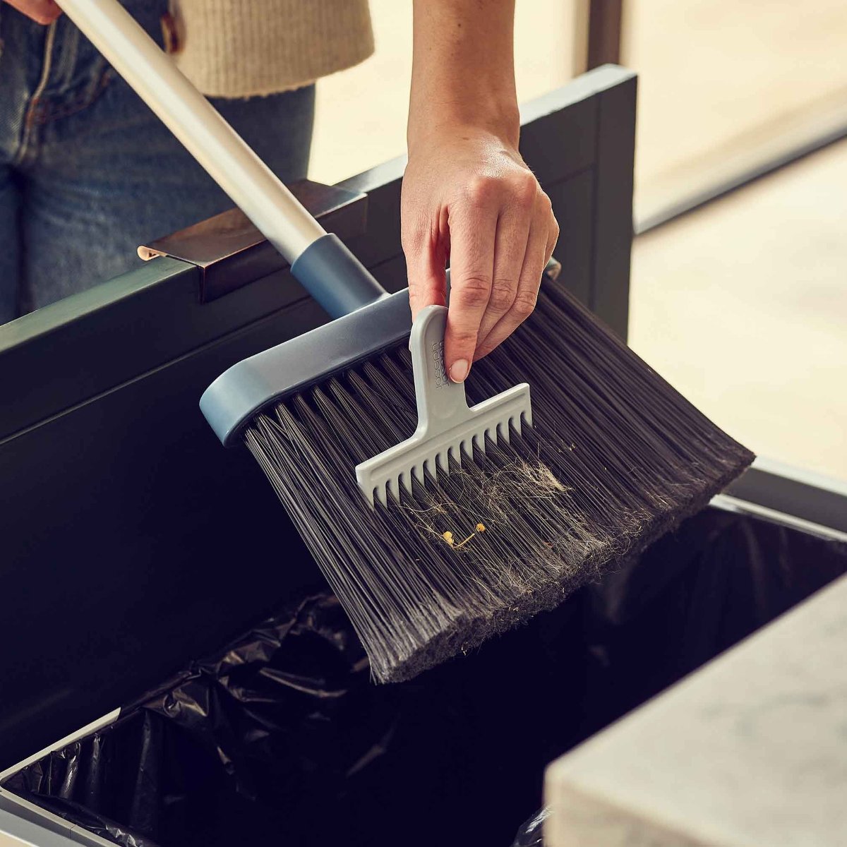 CleanStore Broom Longbristle (Blue)