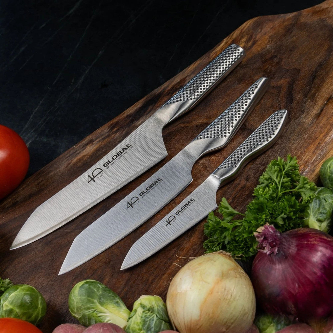 40th Anniversary 3 Piece Knife Set