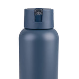 Moda Triple Wall Ceramic Stainless Steel Bottle 1L - Indigo