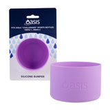 Oasis Silicone Bumper in Packaging and Close Up to fit 550ml Challenger Bottle