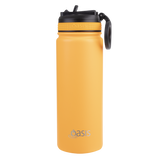 Oasis Insulated Challenger Bottle with Sipper Straw 550ml Neon Orange