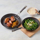 Anolon Endurance+ 20 & 226 Open French Skillet Twin Pack Duck and Broccolini