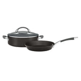 Anolon Endurance+ Twin Pack 26cm Open French Skillet and 28cm / 4.7 L Sauteuse