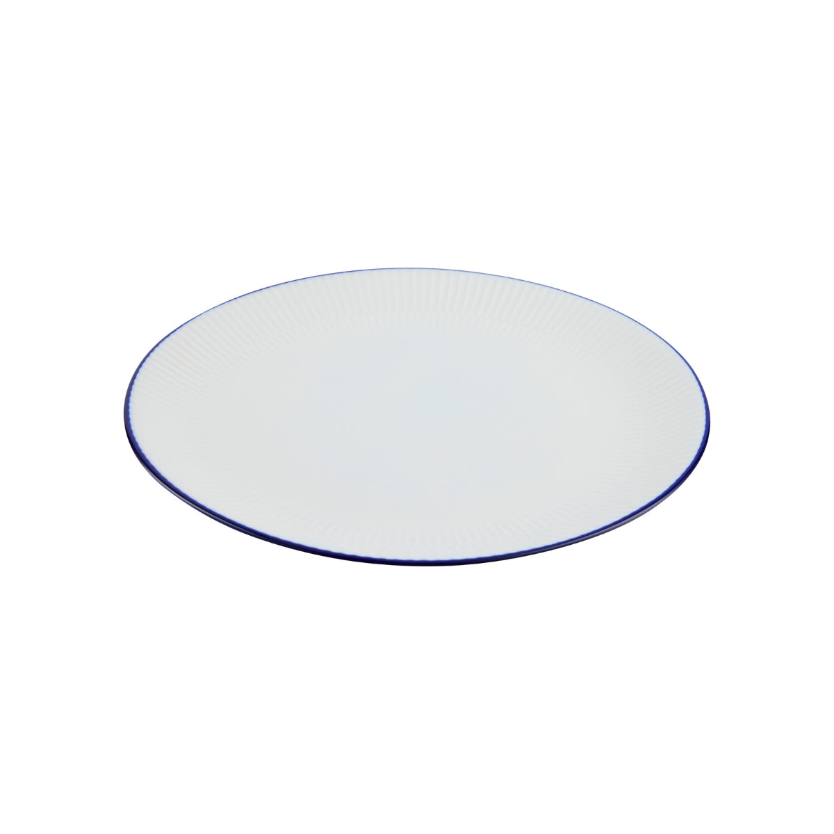 Casa Domani Cafe Blue Coupe Dinner Plate 27.5cm