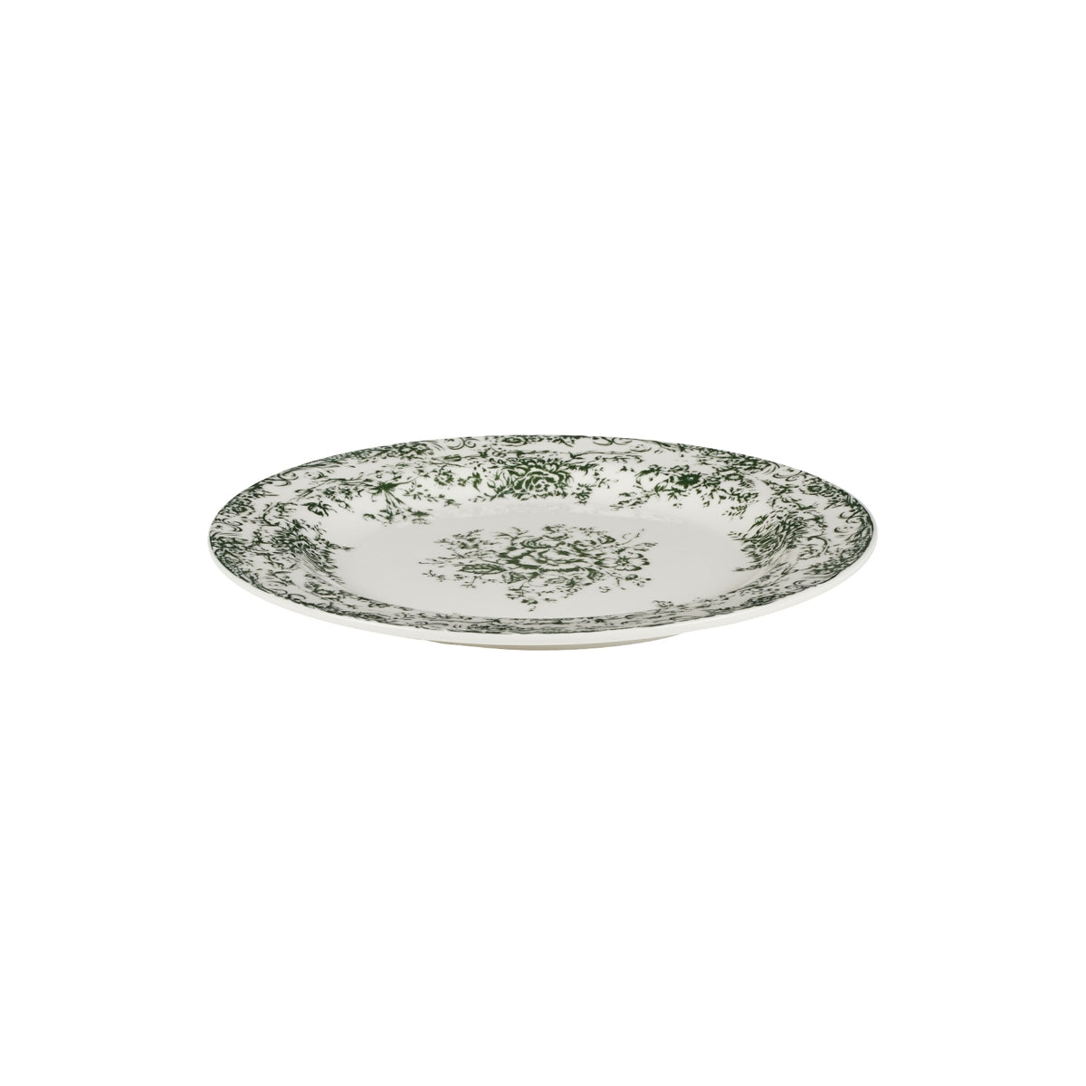 Casa Domani Rosetta Rim Side Plate 20cm Antique Green