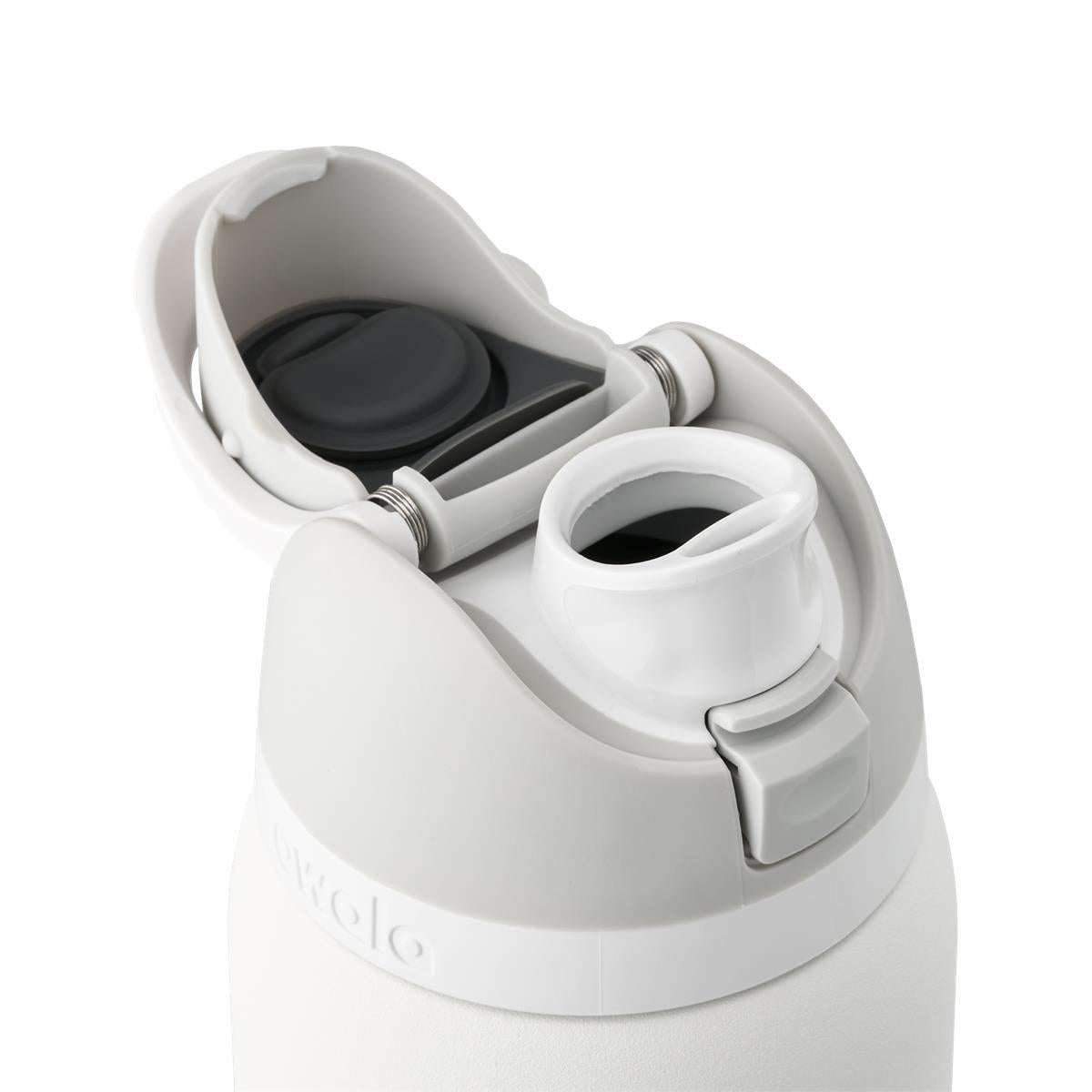 Owala FreeSip Stainless Steel Insulated 24oz Shy Marshmallow (White)