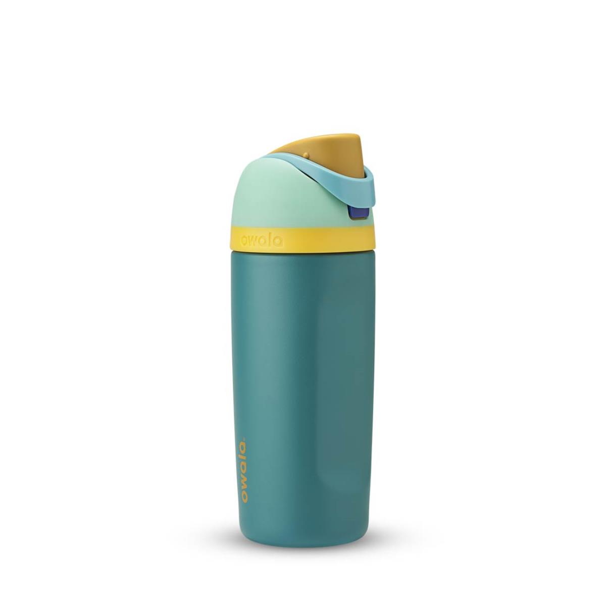 Kids FreeSip Stainless Steel Insulated 475ml Splishy Splashy (Yellow Teal)