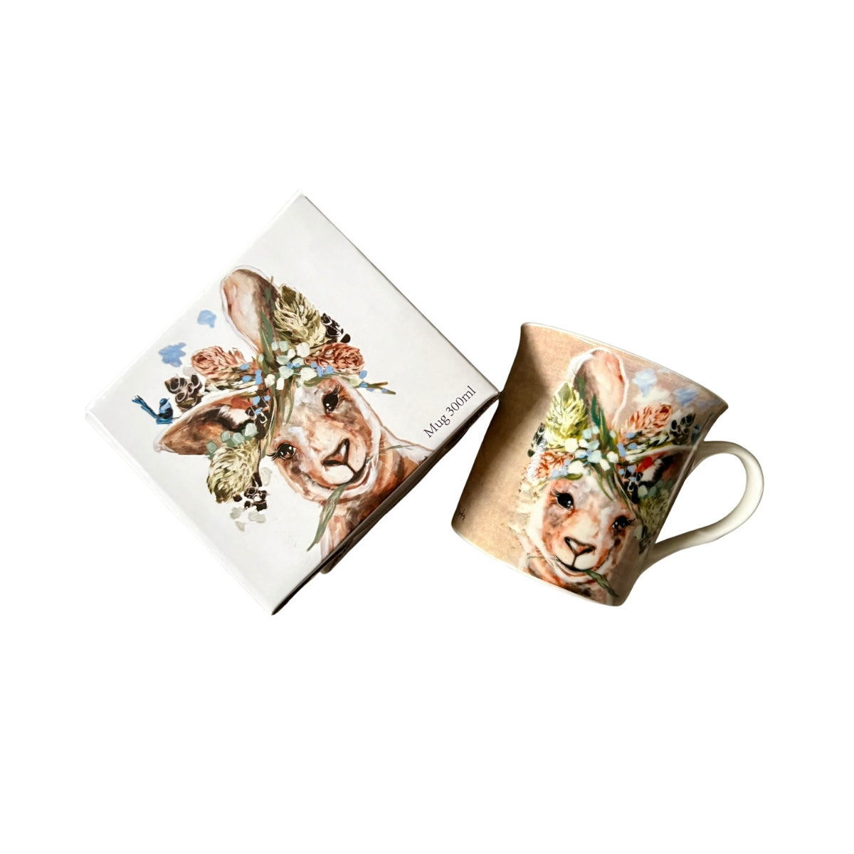 Lilli Rock Kangaroo & Wren Mug
