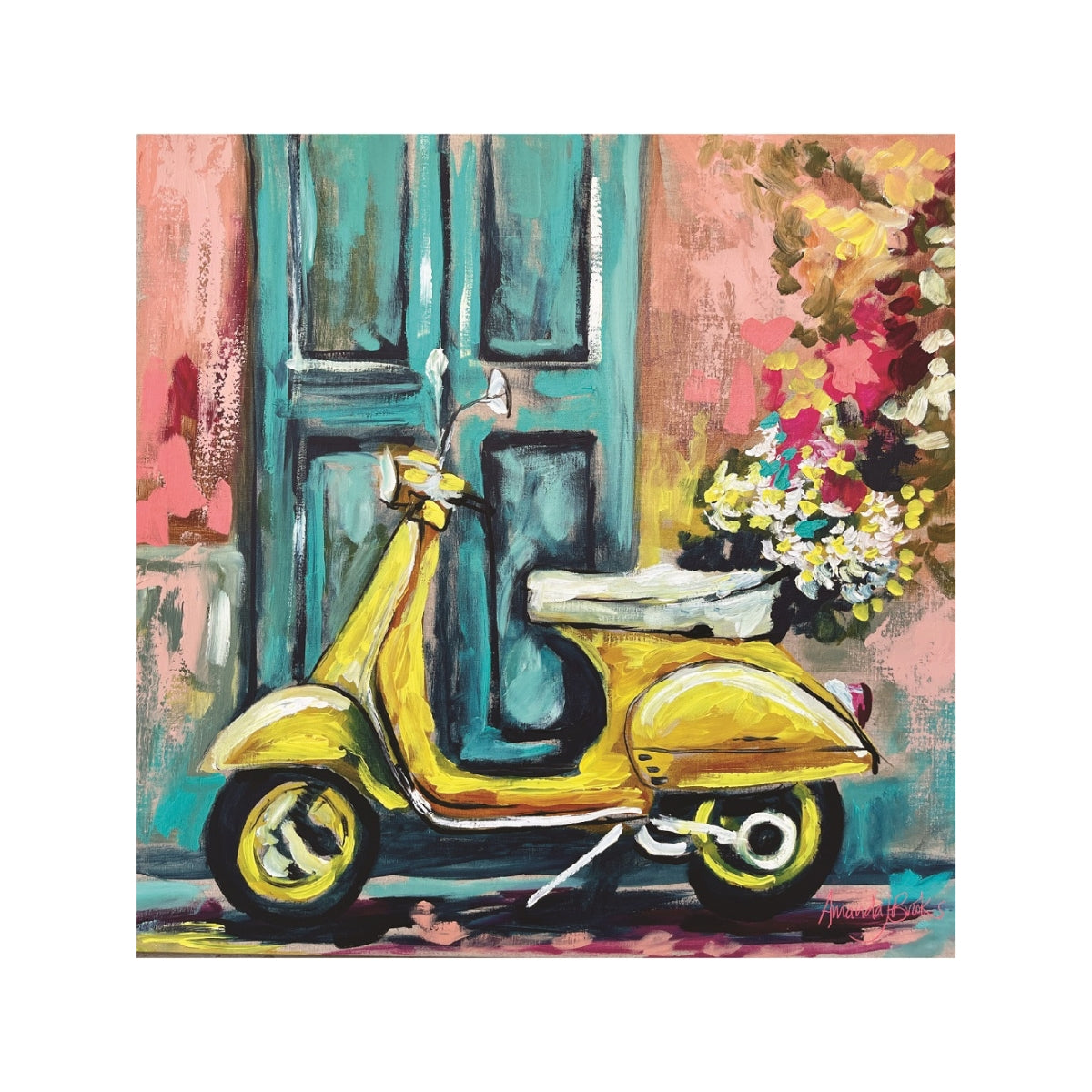 Lilli Rock Amanda Brooks Little Italy Coaster 11x11cm Coaster