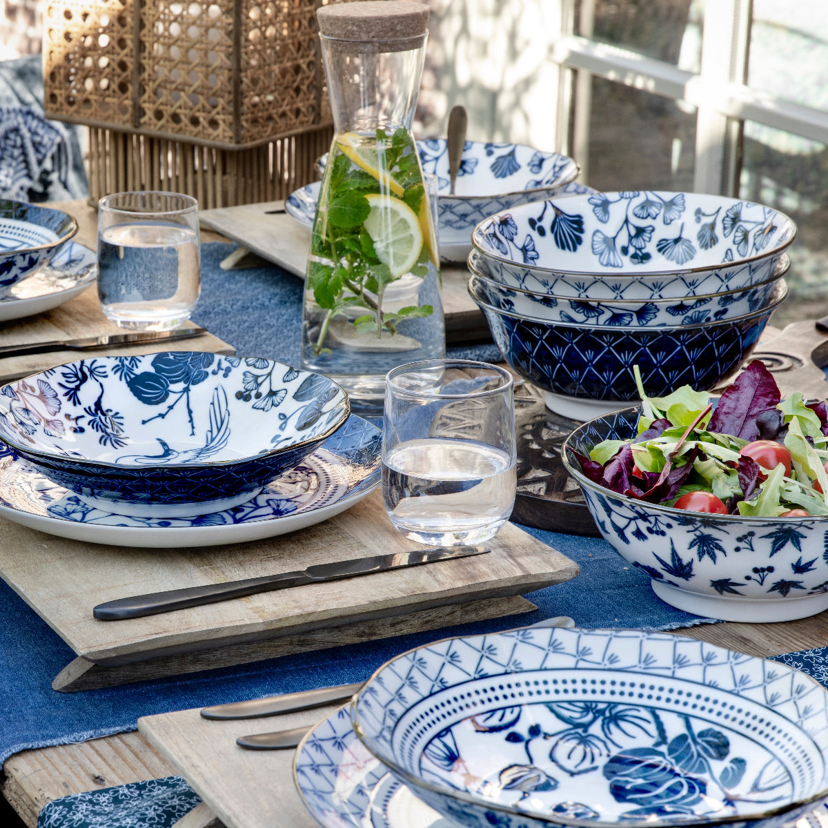 Flora Japonica Plate 25cm Gingko