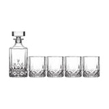Maxwell & Williams Antrim Whisky Set 5pce Glasses and Decanter