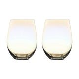 Maxwell & Williams Glamour Stemless Glass 560ml Set of 2 Iridescent