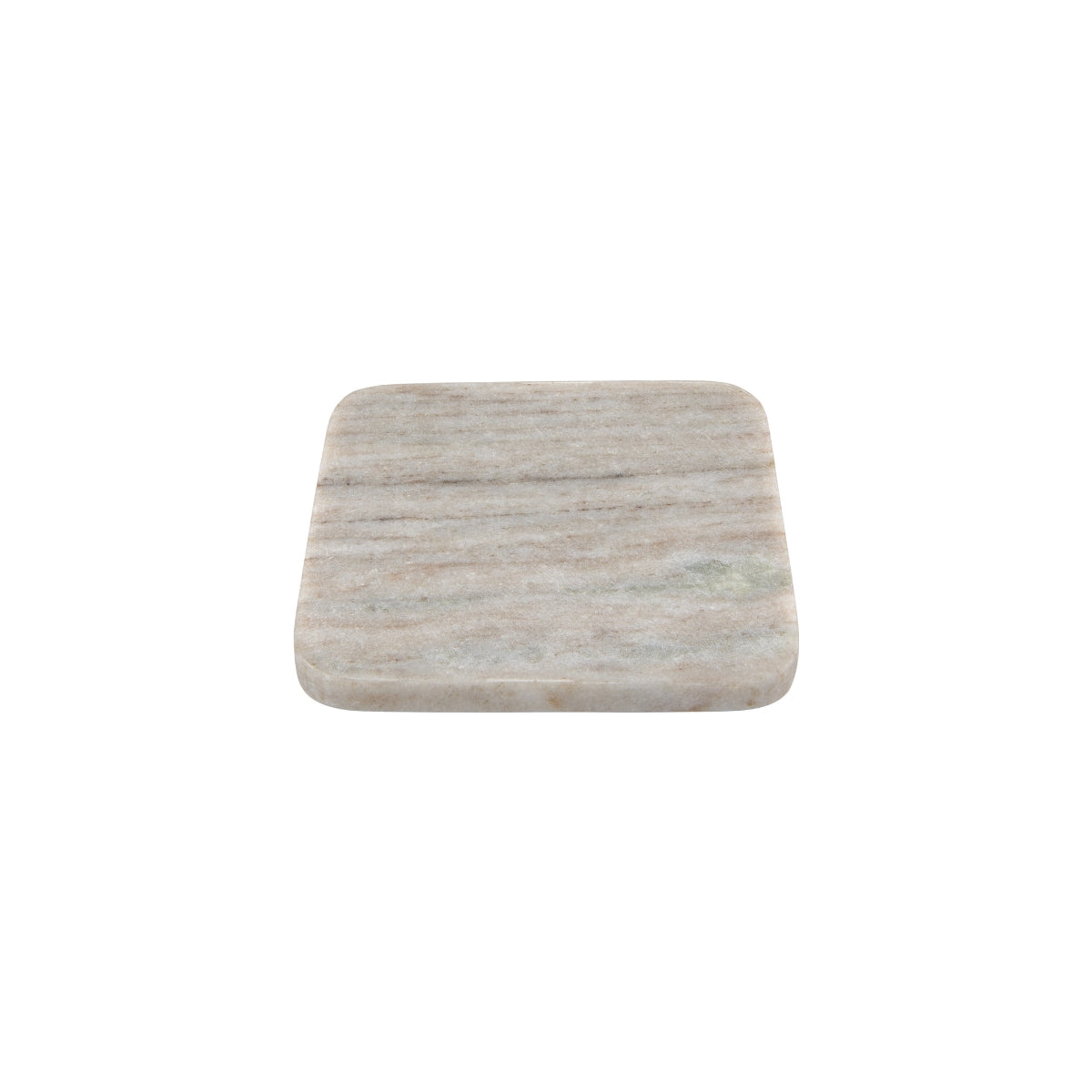 MW Coaster Collective Square Marble Coaster 10cm Beige