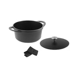 MW Agile Non-Stick Casserole with Lid and Silicone Mitts