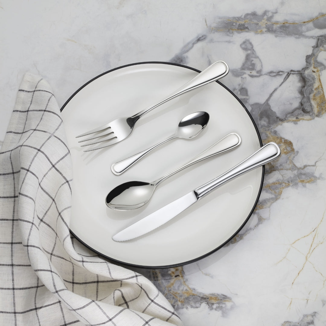 New Rim Cutlery Set 16 Piece Stainless Steel Gift Boxed