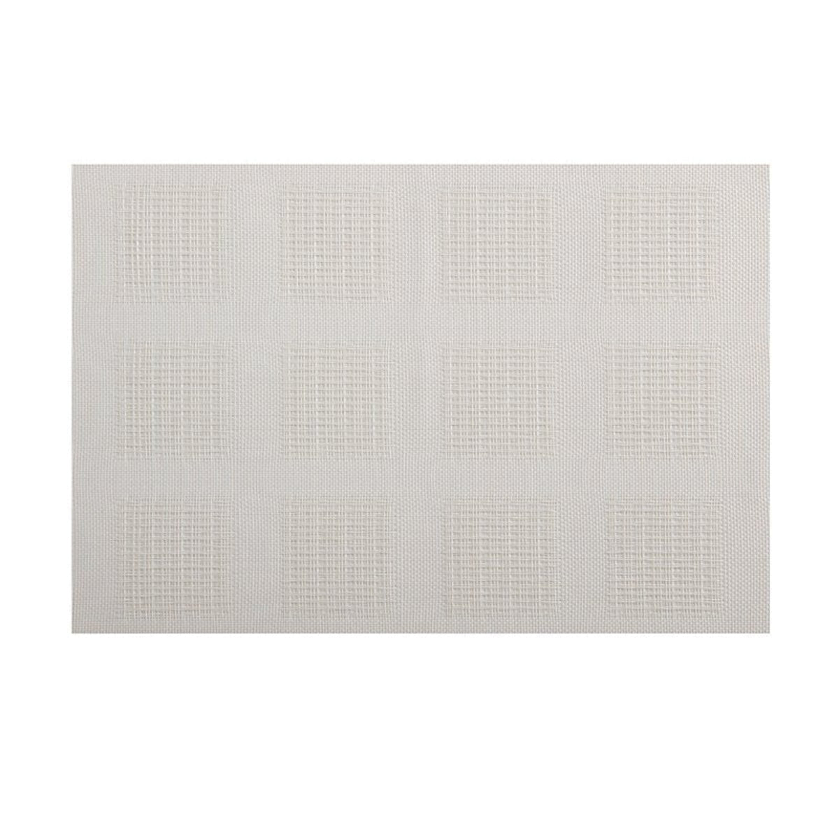 Placemat 45X30Cm White Squares