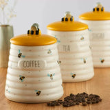Price and Kensington Sweet Bee Coffee Jar 15x12cm 700ml