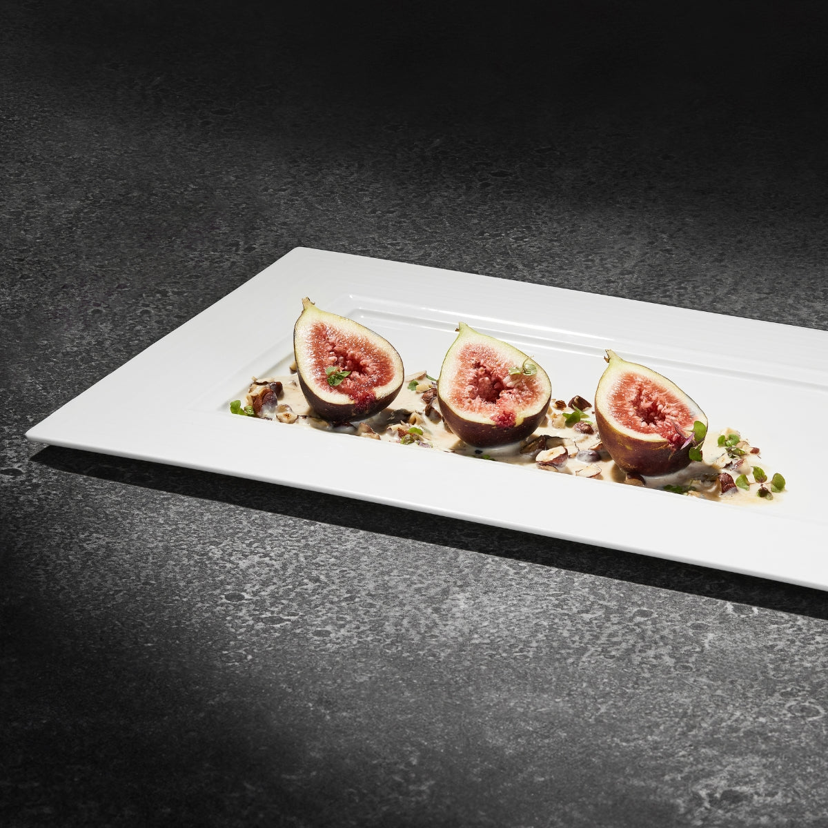 Cashmere Rectangular Platter 42x26cm Gift Boxed