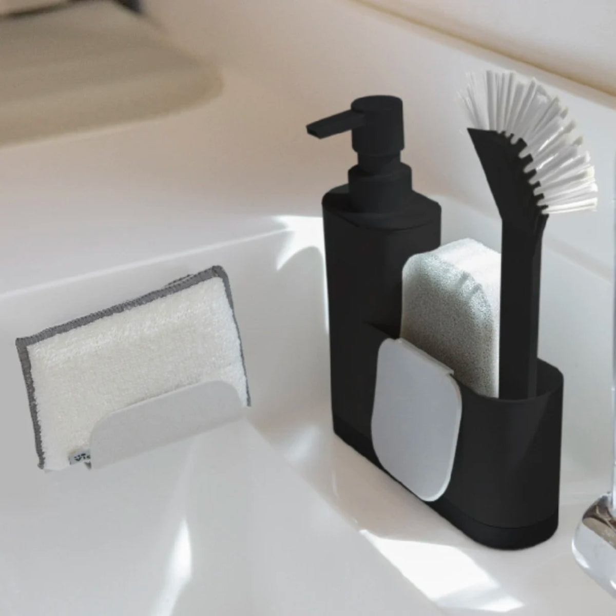 Rengo Black Monobloc 4 Piece Sink