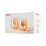 Maxwell & Williams Glamour Stemless Glass 560ml Set of 2 Gift Box