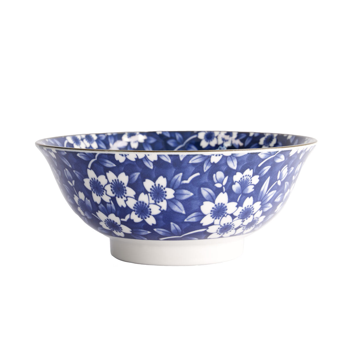 Tokyo Design Tokyo Blue Sakura Ramen Bowl 21x8.5cm Blue