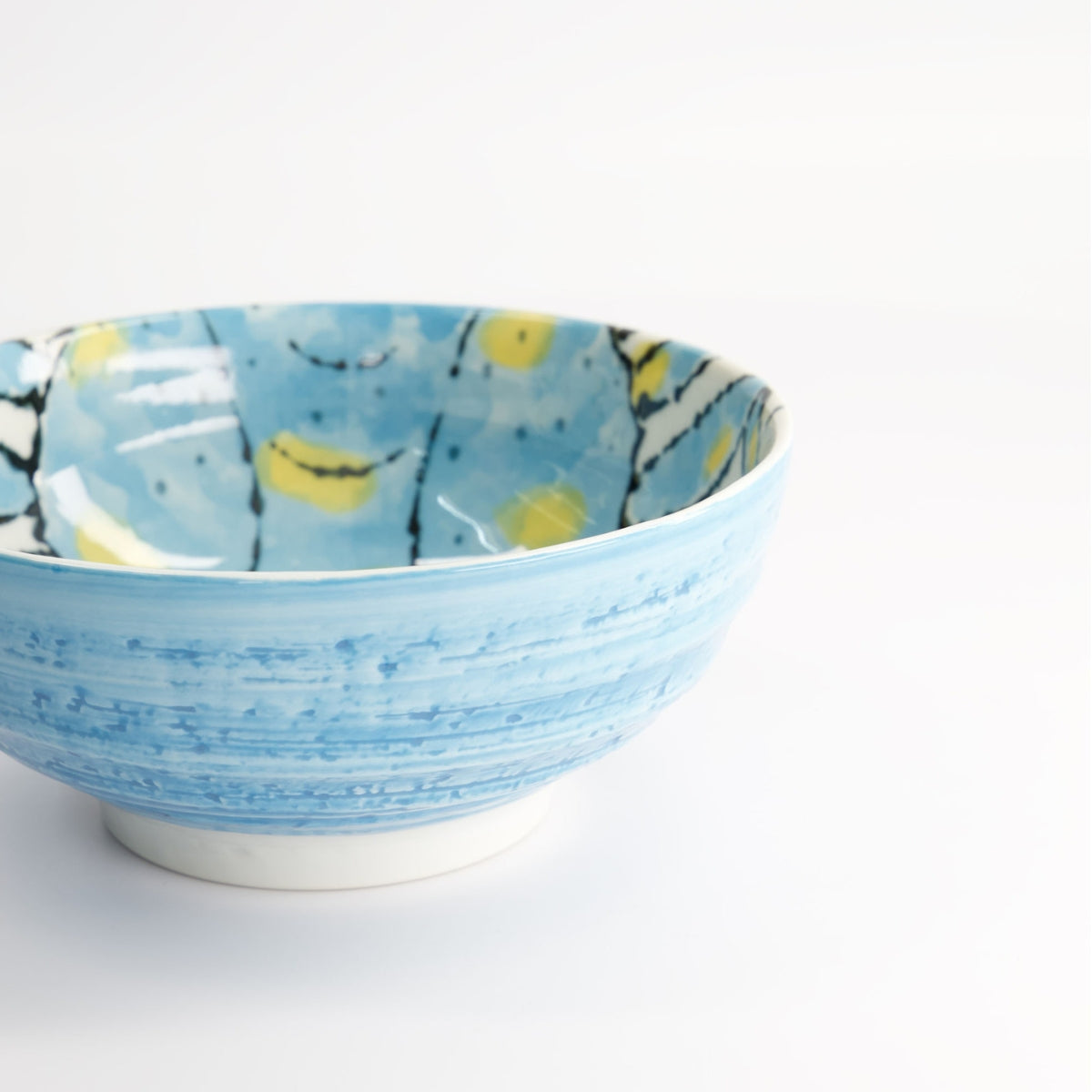 Tokyo Design Studio Seafood Ramen Bowl 18.5x8cm Crab Light Blue