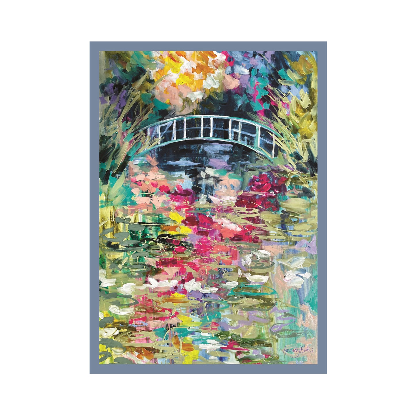 Monet Memories Tea Towel 50x70cm Tea Towel