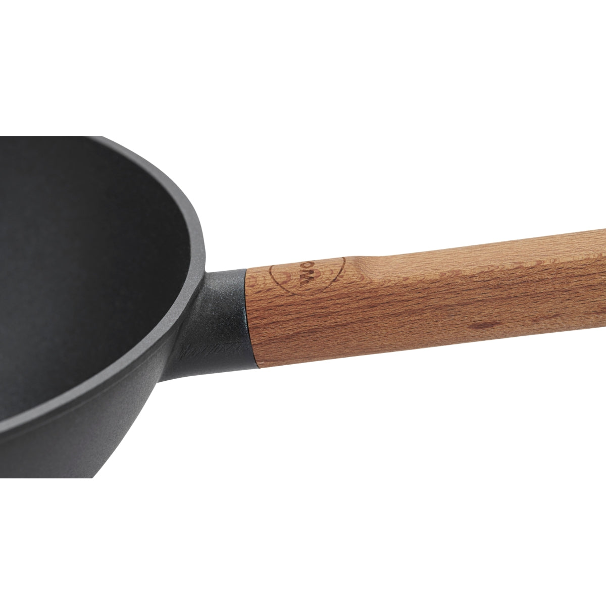 WOLL Eco Logic Wooden Handle Wok 28cm