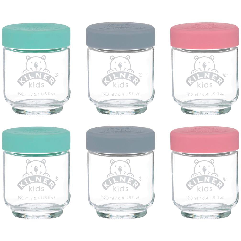 Kilner Kids Jar Set Of 6 - 190ml