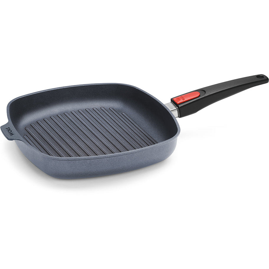 WOLL Diamond Lite Detachable Handle Induction Square Grill Pan 28cm