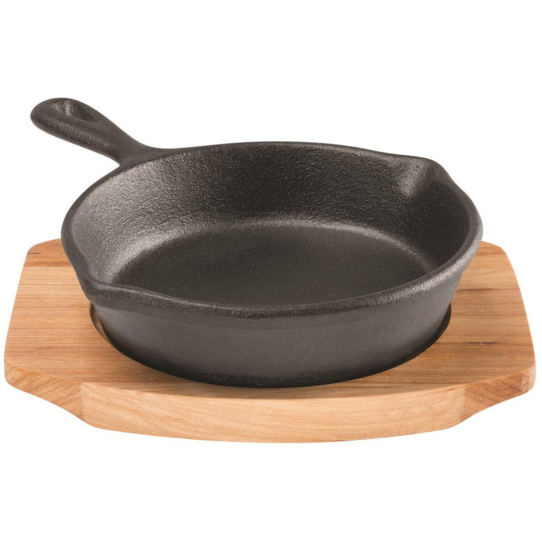 Pyrolux Pyrocast Skillet 10cm With Maple Tray
