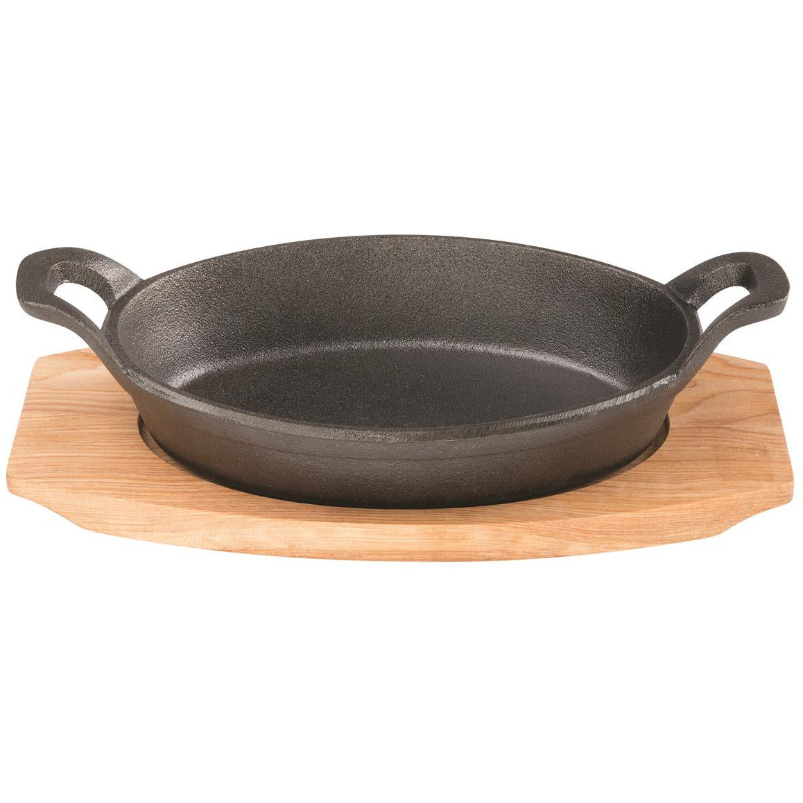 Pyrolux Pyrocast Oval Gratin 15.5 X 10cm With Maple Tray