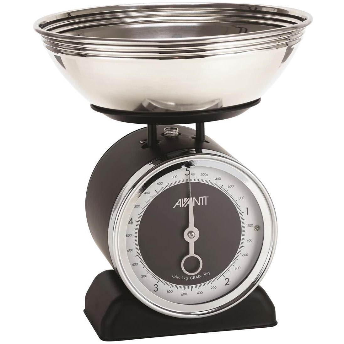 Avanti Vintage Mechanical Scales Black