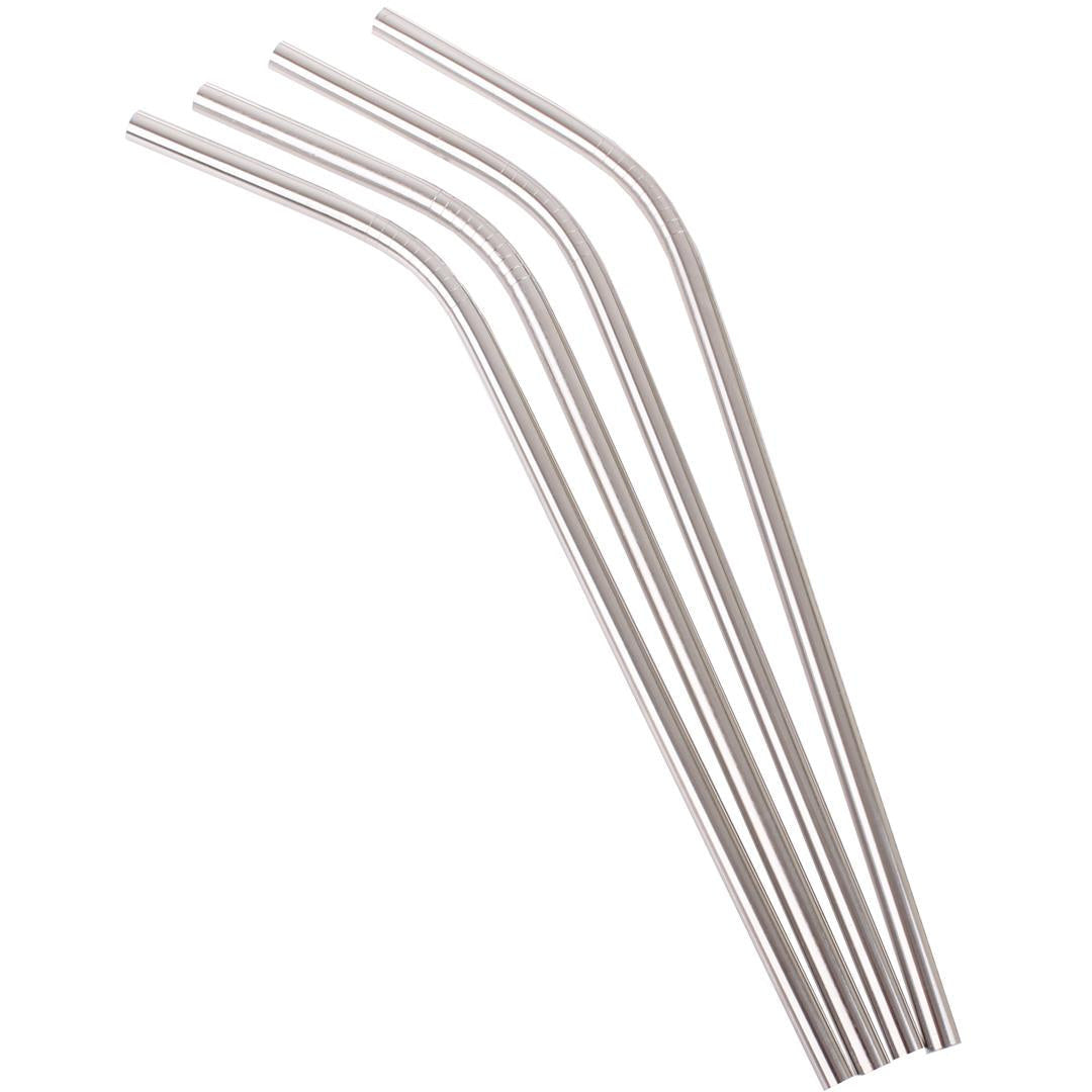 Appetito S/S Bent Drinking Straws Individual