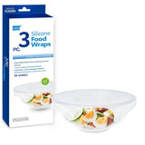 Grand Fusion Silicone Food Wraps XL 3 Pack